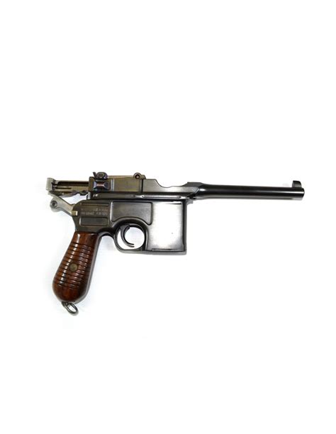 Mauser C96 Cal 763 Mauser World War Pistol Used