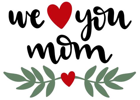 I Love You Mom Png Transparent Images Png All