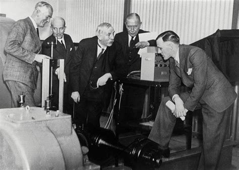 E Rutherford At The Road Research Laboratory Photograph By Prof Peter