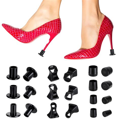 Buy Ootsr 10 Pairs Black High Heel Protectors For High Heel Shoes Women