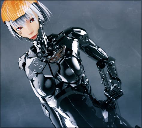 Cyborg Ninja Female Cyborg Cyborg Girl Cyborg Anime