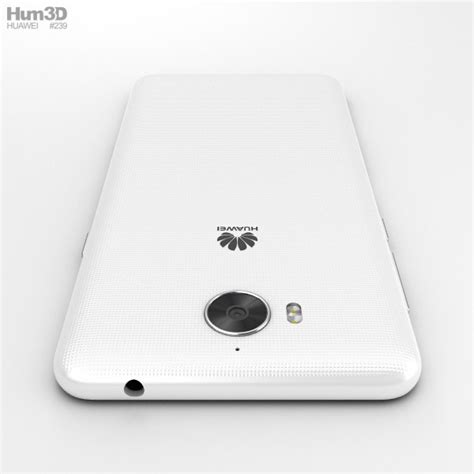 Huawei Y6 White 3d 모델 전자 기기 On Hum3d
