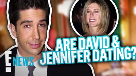 David Schwimmer Breaks Silence On Jennifer Aniston Dating Rumors E