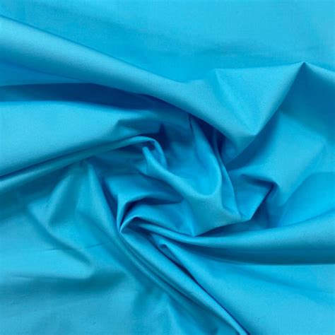 Plain 100 Cotton Poplin Sky Blue 1st For Fabric