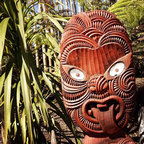 Maori Carving Photograph By Les Cunliffe Pixels