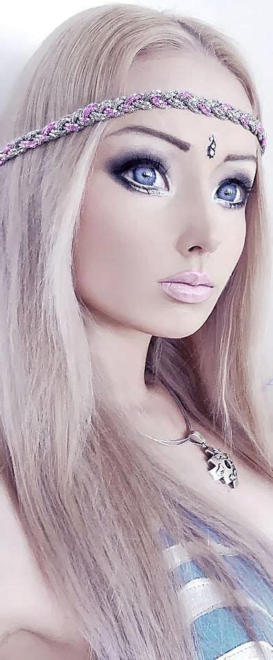human barbie doll valeria lukyanova poses for v magazine the ukranian model became an