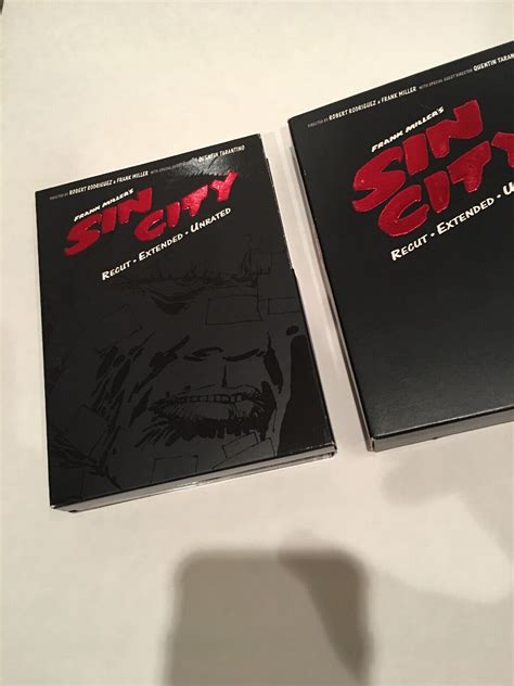 Sin City 2 Disc Dvd Set Recut Extended Unrated W The Hard Goodbye