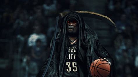 Kevin Durant As The Slim Reaper Is Terrifying