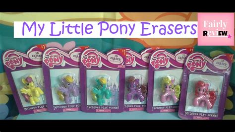 Puzzle eraser surprise blind bags! My Little Pony Target Erasers $1 - YouTube