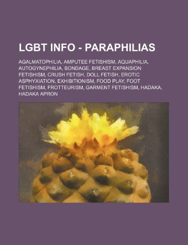 9781234812362 Lgbt Info Paraphilias Agalmatophilia Amputee