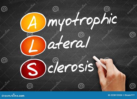 Als Amyotrophic Lateral Sclerosis Acronym Medical Concept Background