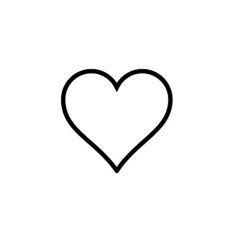 Easy Heart Stencil Designs Clipart Best