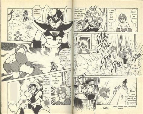 Megaman And Bass Comics Manga Forte Challenges Rockman To A Fight But