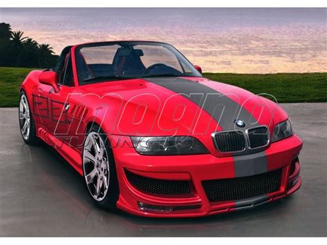 Bmw e36 323i tahun 1996 mesin m52b25 (2500cc) manual transmission full mtech bodykit m3gt heckspoiler jok kulit warna hitam rapih. BMW Z3 Magnus Body Kit