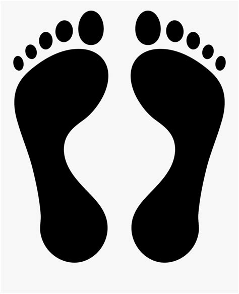 Left And Right Foot Print Free Transparent Clipart Clipartkey