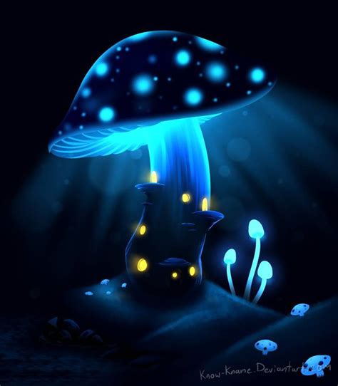 Mushroom Forest By Opiumkyo On Deviantart Mushroom Art Fantasy Art