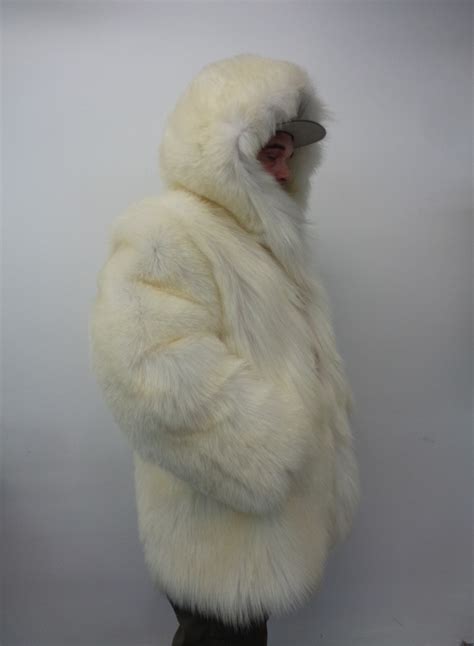 Brand New Polar Bear Fur Jacket Coat Men Man Size All Oliver Furs