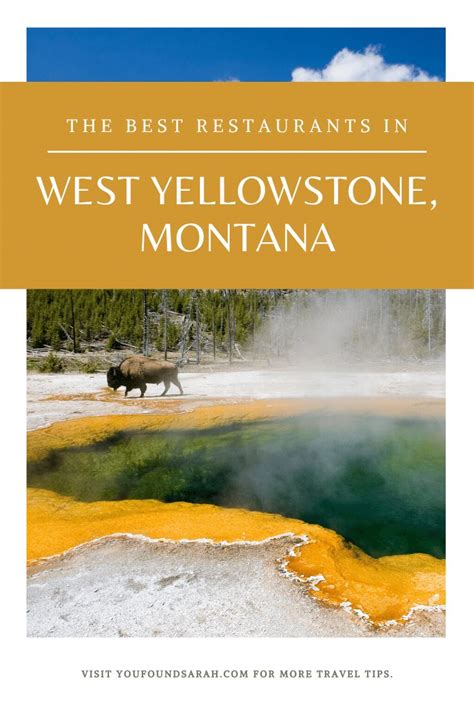 My husband and i stopped in on may 25, 2021 based on other yelp reviews and were not disappointed! The Best Restaurants in West Yellowstone, Montana (The ...