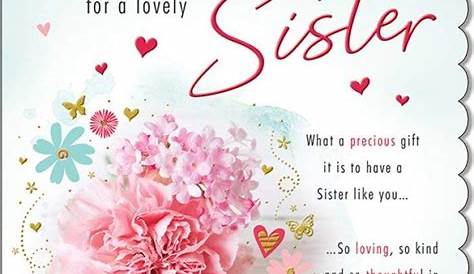 Sister birthday card. Greeting Cards & Invitations co Home & Garden