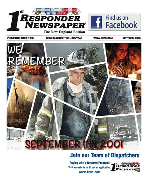 1st Responder News New England October Edition By Belsito