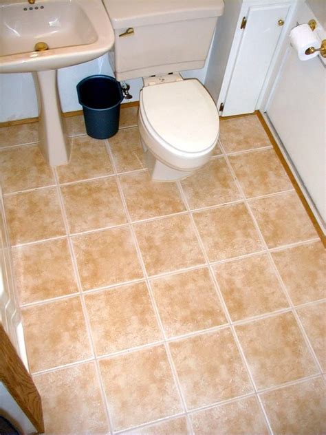 31 Stunning Pictures And Ideas Of Vinyl Flooring Bathroom Tile Effect 2022