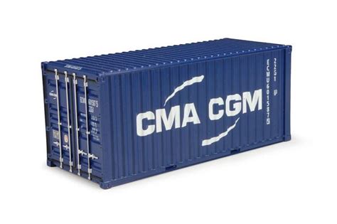 Cma Cgm 20ft Container Blau Tekno 150 T 63373 1