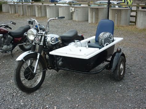 Motorcycle And Bath Sidecar Motorcycle
