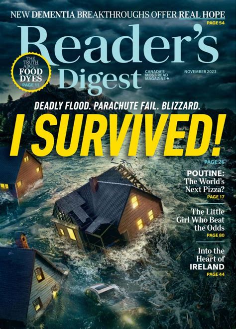 Readers Digest Canada November 2023 Magazine