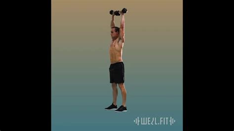 Dumbbell Squat To Overhead Press Wellfit Youtube