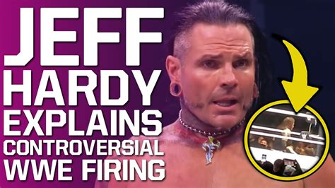 Jeff Hardy Explains Controversial Wwe House Show Exit And Firing Joey