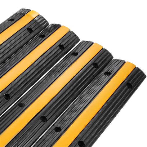 125 Channel Cable Protector Ramp Rubber Electrical Wire Cable Cover