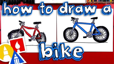 How To Draw A Bike Vehicles Art For Kids Hub