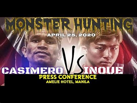 Naoya inoue isn't getting a soft touch in his debut with top rank. CASIMERO VS INOUE FULL PRESS CONFERENCE FEBRUARY 5, 2020 ...