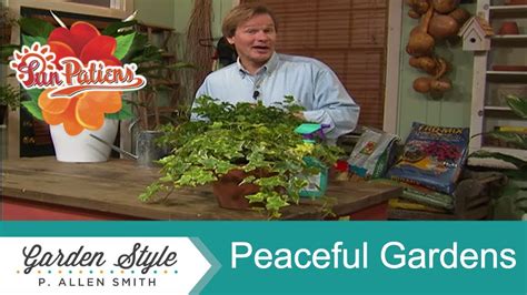 Making A Peaceful Garden Garden Style 1012 Youtube