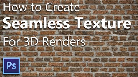 How To Create Seamless Texture In Photoshop Youtube
