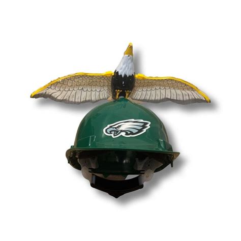 Philadelphia Eagles Flapping Wings Green Hard Hat Ebay