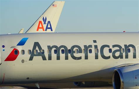 American Airlines Aa Airplanes At The Miami International Airport Mia