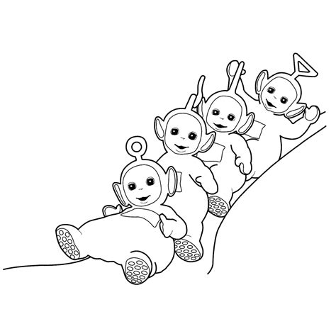 Teletubbies Coloring Pages And Books 100 Free And Printable