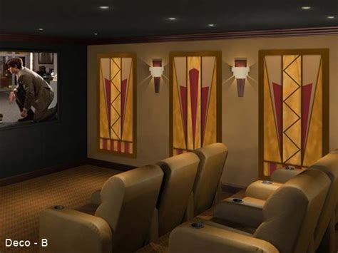 Art Deco Acoustic Panels | Art Deco Theater Designs | Art deco home