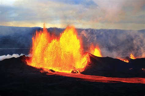 Holuhraun Volcanic Eruption Aerial View Iceland Iceland Photography