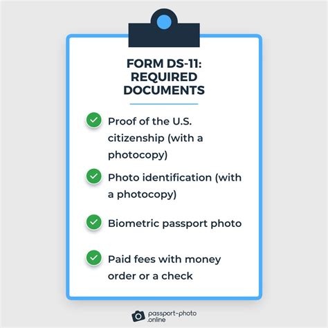 Documents Needed For Passport A Complete List