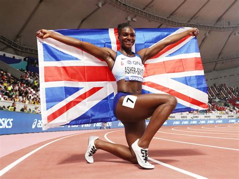 In the 4 x 100 metres relay, she won a silver medal at the 2017 world championships, and the bronze medals 2016 olympic games and the 2013 world championships. World Athletics Championships 2019: Dina Asher-Smith sets ...