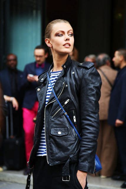 Frida Gustavsson Leather Jacket Style Fashion Frida Gustavsson Style