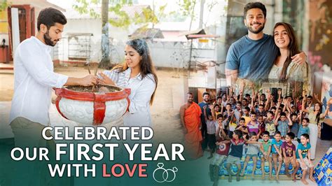 Celebrated Our First Year With Love Sachini And Isuru Youtube