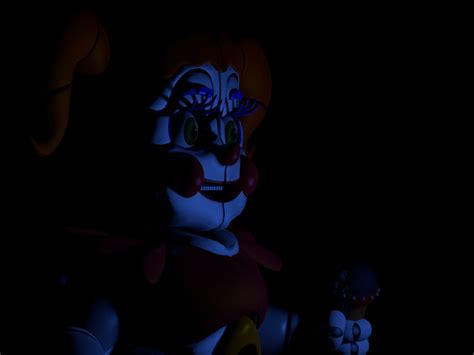 C4d Circus Baby In The Scooping Room By The Smileyy On Deviantart