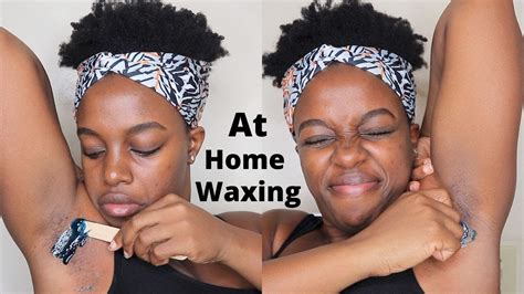 How To Make Waxing Armpits At Home Easy And Less Painful Youtube