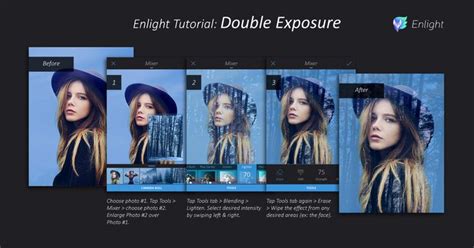 Enlights Tutorial Double Exposure Double Exposure Photo Editing