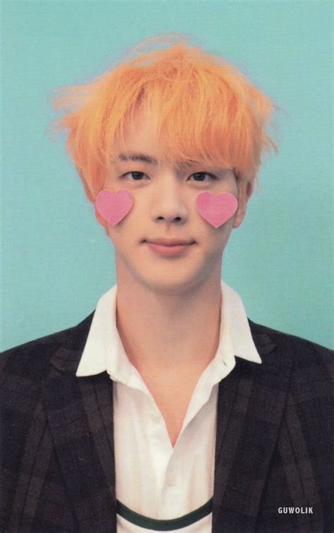 Scan Love Yourself Answer Photocard Jin ジンニム フォト カード キムソクジン