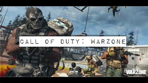 Call Of Duty Warzone Ps4 Gameplay Youtube