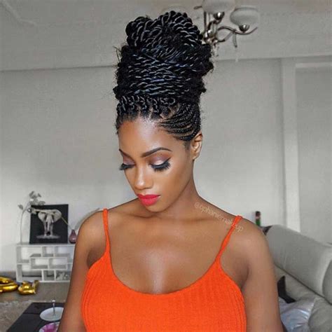 It's a hairstyle that has been around for thousands of rope braids give a twisted look. 88 Best Black Braided Hairstyles to Copy in 2020 | StayGlam